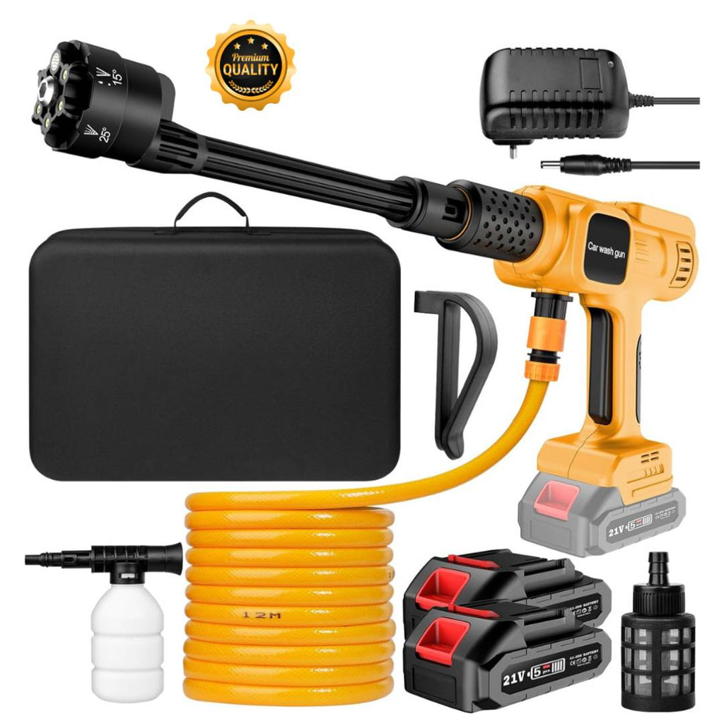 battery-powered pressure washer